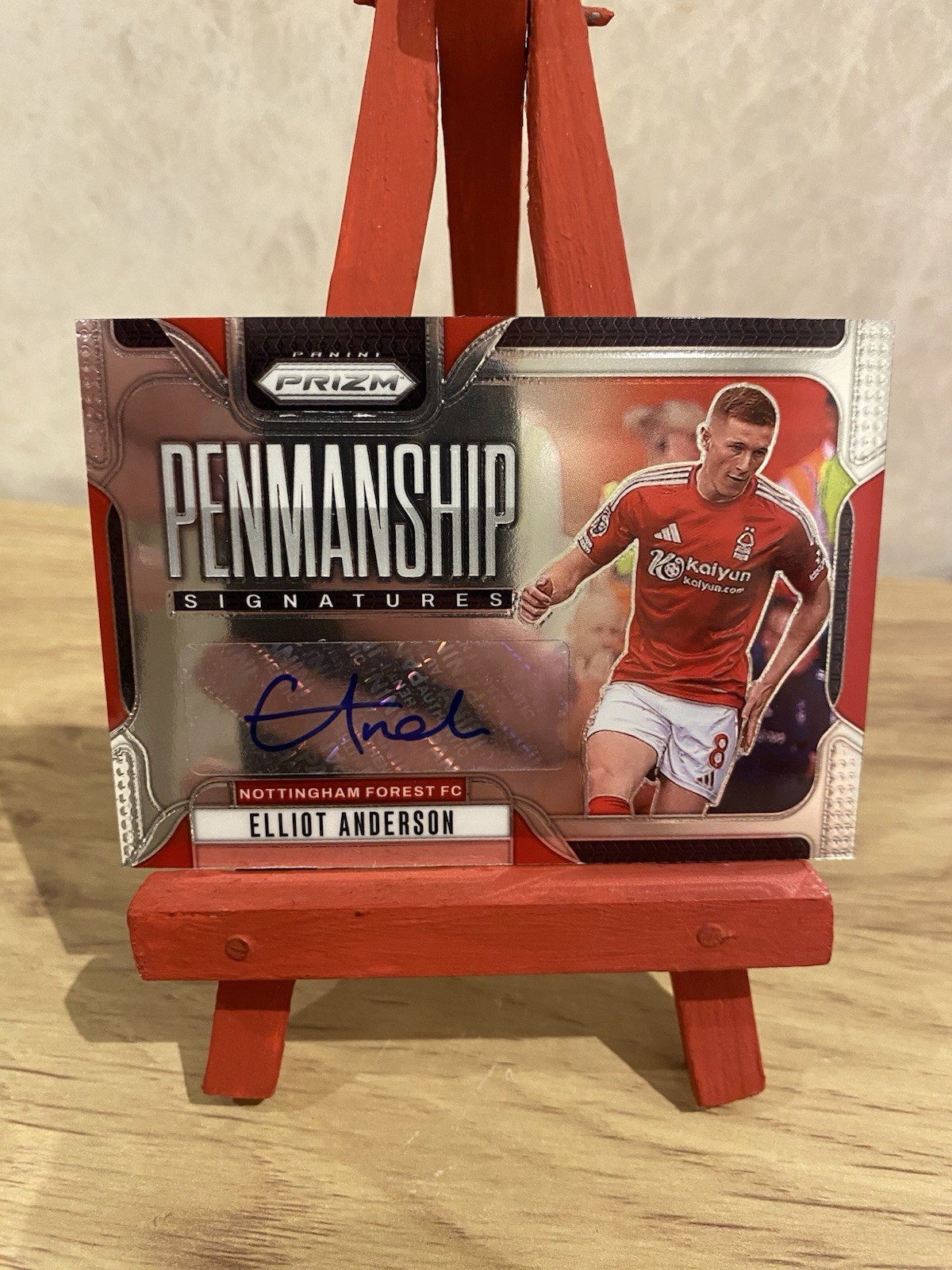 Nottingham Forest ELLIOT ANDERSON AUTO - 2024/25 PANINI PRIZM PREMIER LEAGUE for sale on Ebay