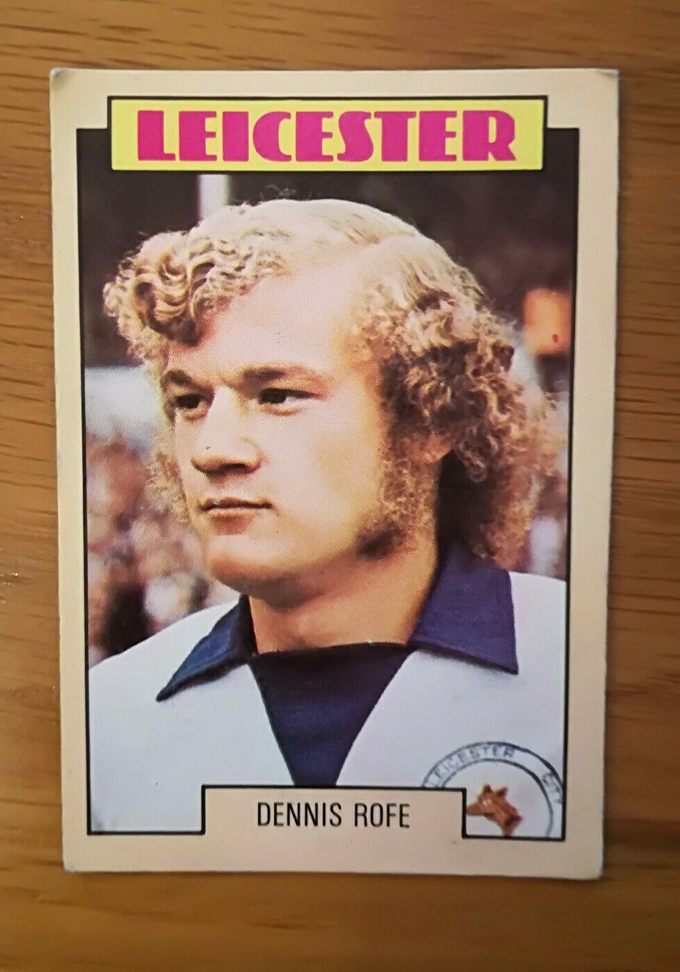 A&BC Blue Backs 72/73 Football Card #48 Dennis Rofe - Leicester City for sale on Ebay