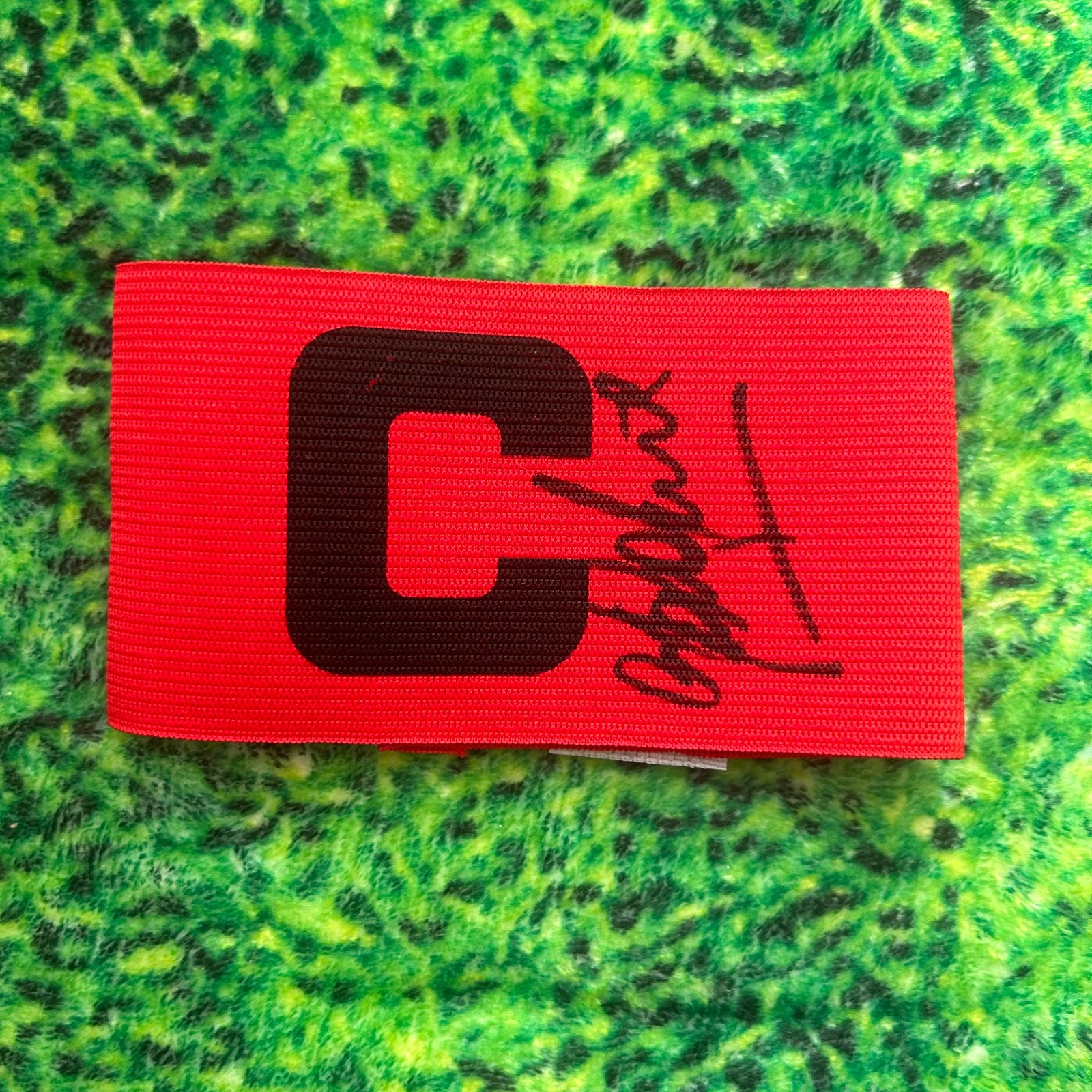 Pat Rice Of Northern Ireland, Arsenal & Watford Signed Captains Armband wCOA for sale on Ebay