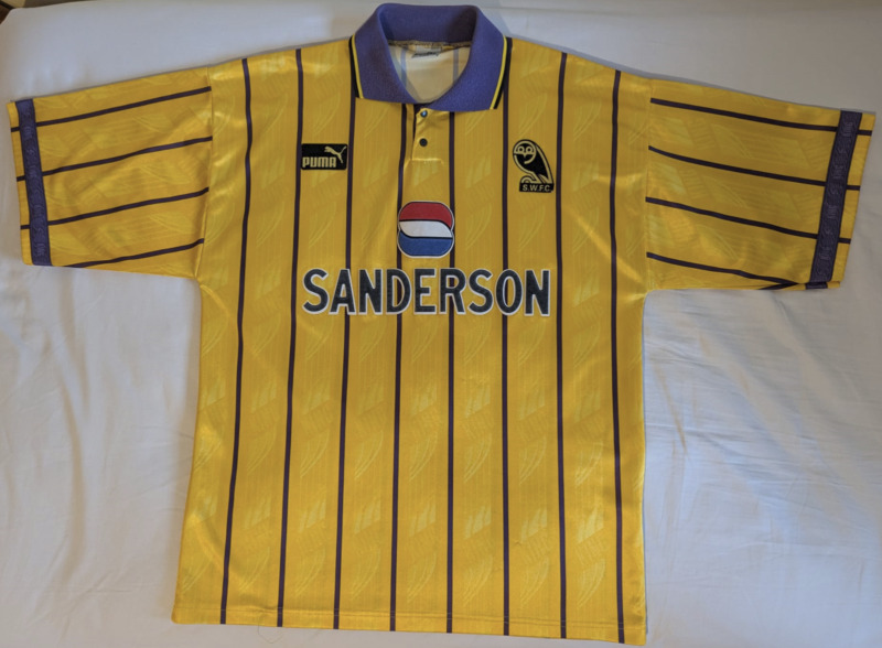 Sheffield Wednesday Away Shirt 1994/95. Large, Excellent Condition. for sale on Ebay
