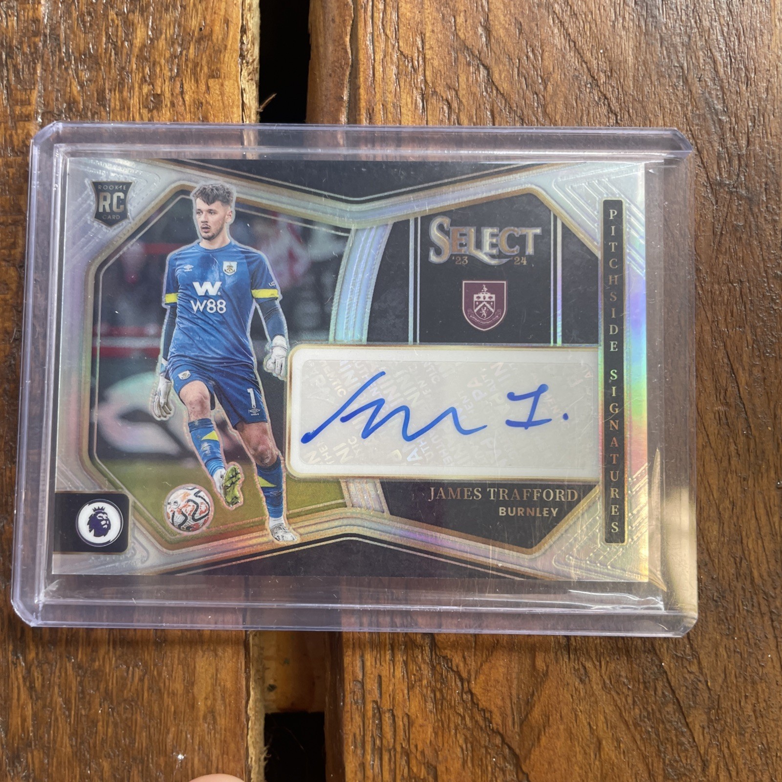 Panini EPL Select 2023-24 - James Trafford - Burnley - Pitchside Signatures Auto for sale on Ebay