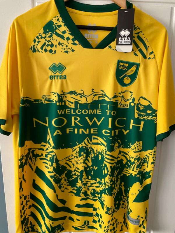 Norwich City Special Edition 'To The Fans' 2020/21 Size XL  BNWT remake for sale on Ebay