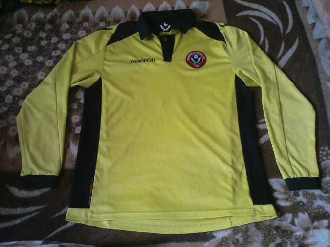 RARE FOOTBALL SHIRT - SHEFFIELD UNITED AWAY 2011/2012 # 14 LONGSLEEVES SIZE EU S for sale on Ebay