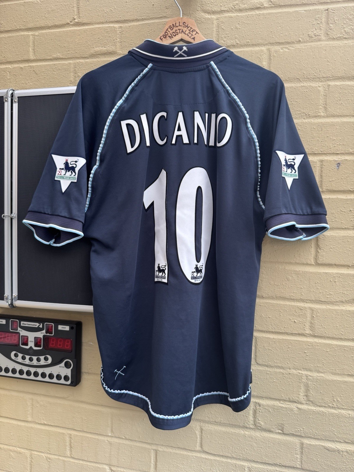 West Ham 1999-01 Third Football Shirt Men’s Medium #10 DI CANIO for sale on Ebay