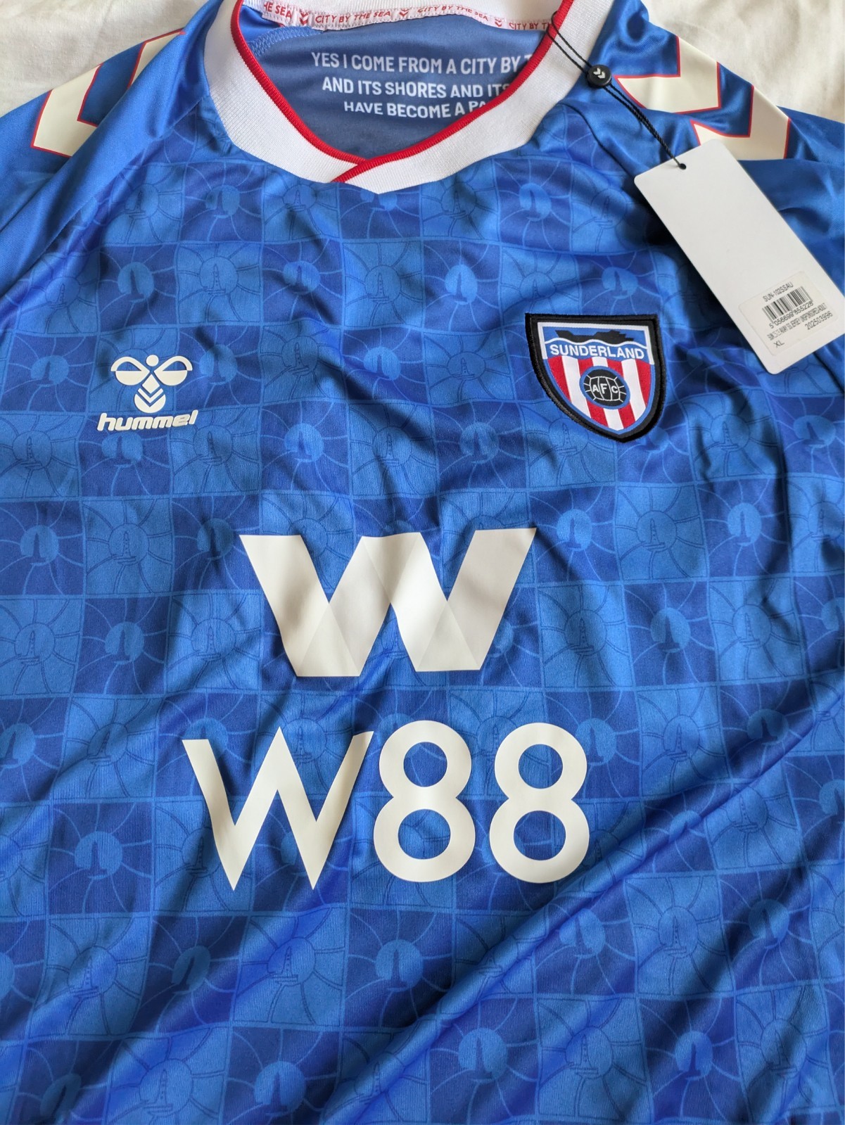 Sunderland Hummel Away Shirt 2025-26 for sale on Ebay