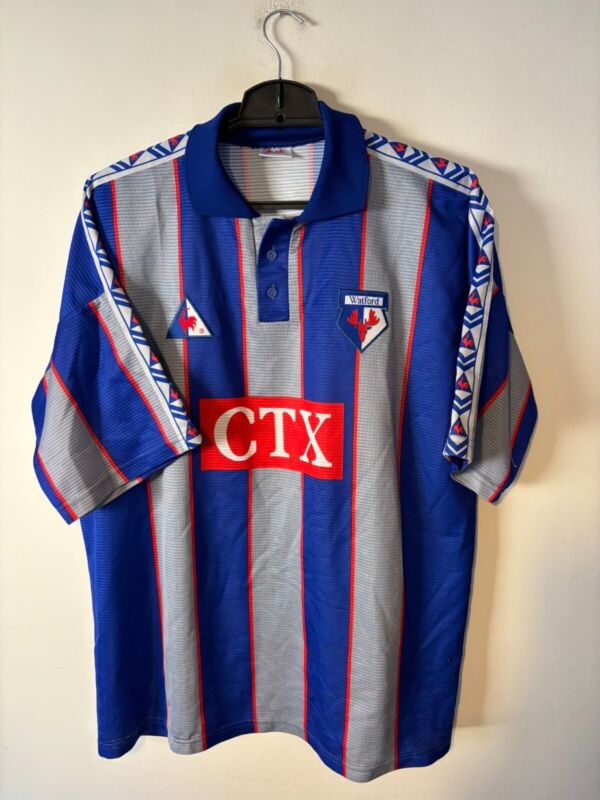 Watford football shirt trikot jersey 1999 maglia vintage Le Coq Sportif camiseta for sale on Ebay