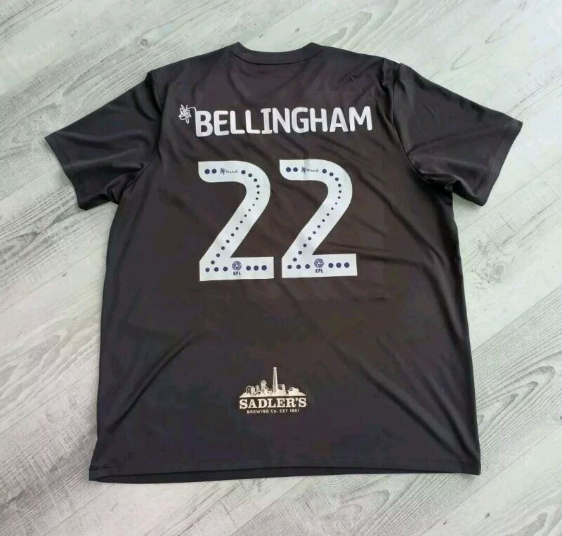 Birmingham City Adidas Jude Bellingham 2018-19 way Football Shirt Jersey XXL 2XL for sale on Ebay