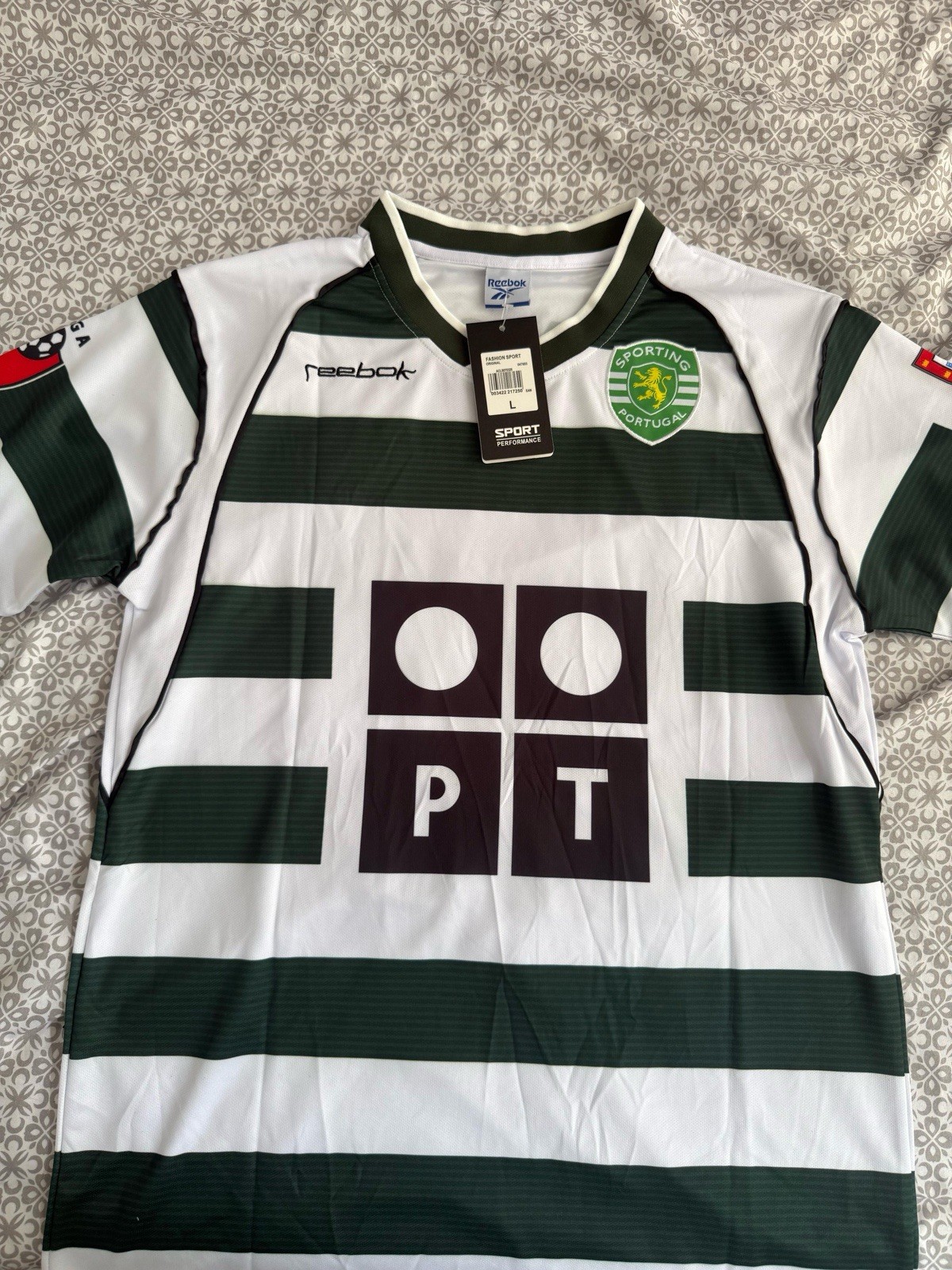 Sporting CP 2002-03 Cristiano Ronaldo Football Shirt #28 Rare Retro Size L for sale on Ebay