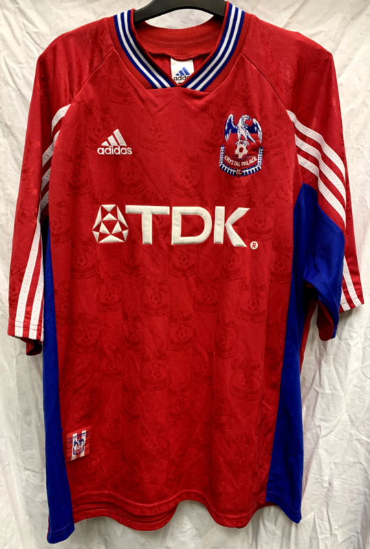 Crystal Palace Adidas 1998/99 Home Football Shirt Size XL for sale on Ebay