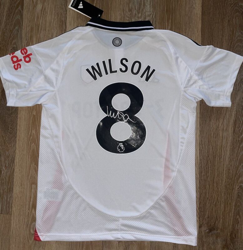 Harry Wilson signed shirt COA & EXACT PHOTO PROOF FULHAM JERSEY RARE for sale on Ebay
