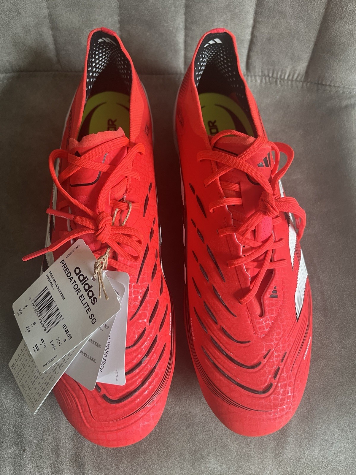 adidas Predator Elite SG Football Boots Size 9 for sale on Ebay
