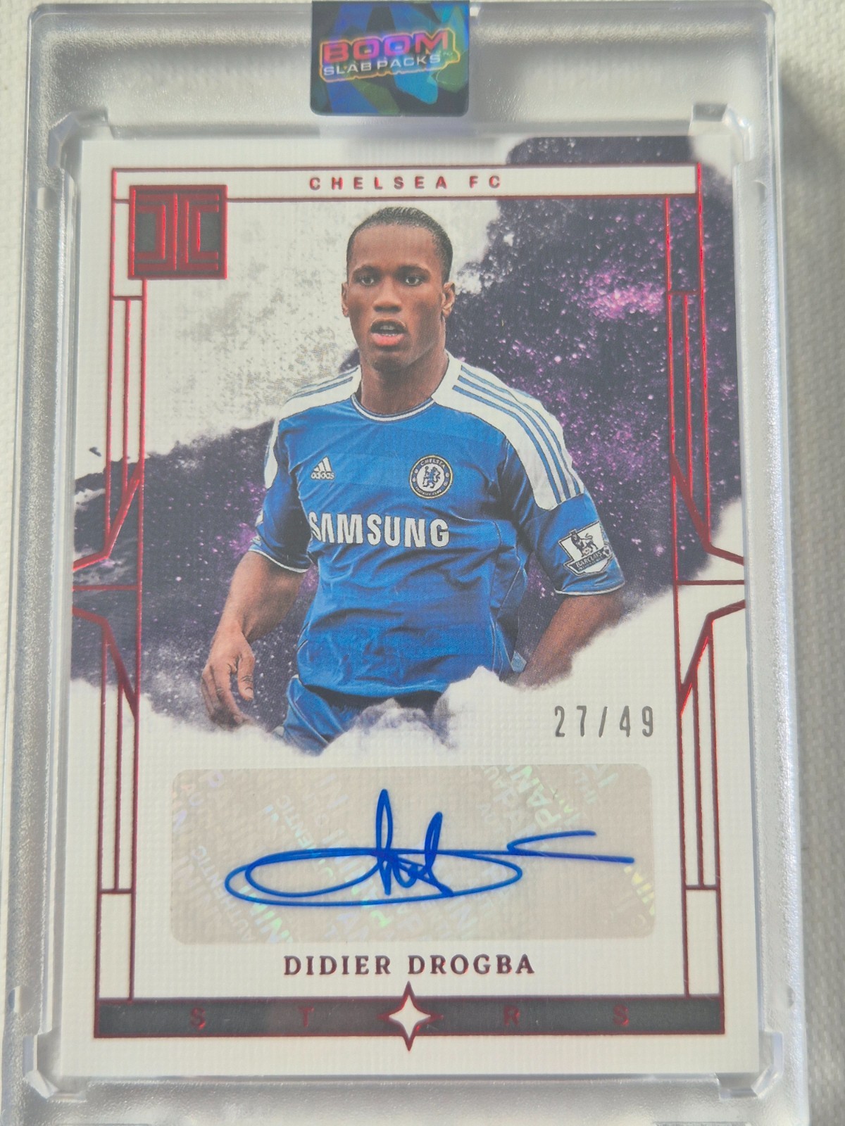 2023-24 Panini Impeccable Premier League Didier Drogba Chelsea Auto-Graphic /49 for sale on Ebay