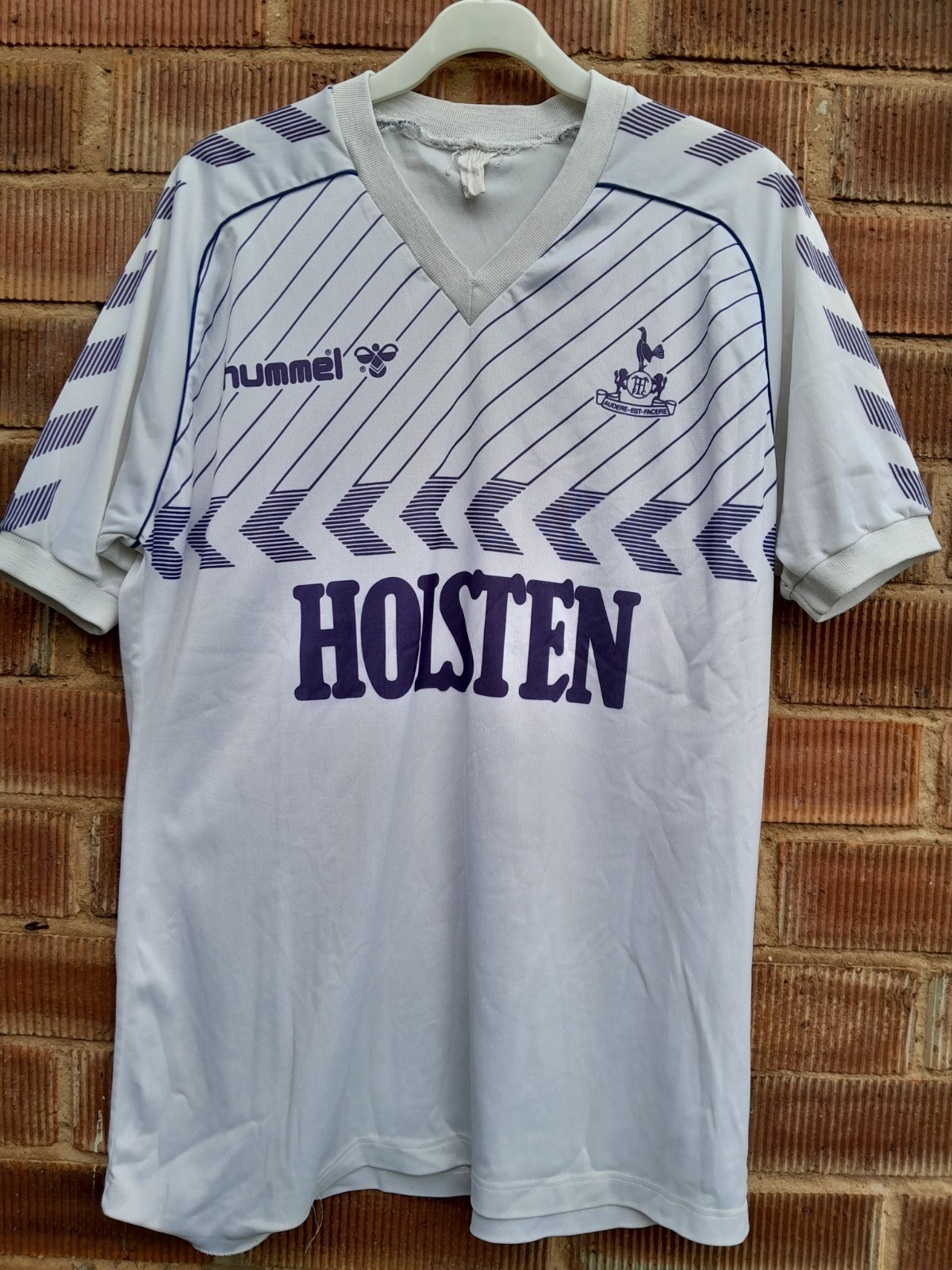 1986/87 original TOTTENHAM HOTSPUR home SHIRT by HUMMEL - size M for sale on Ebay