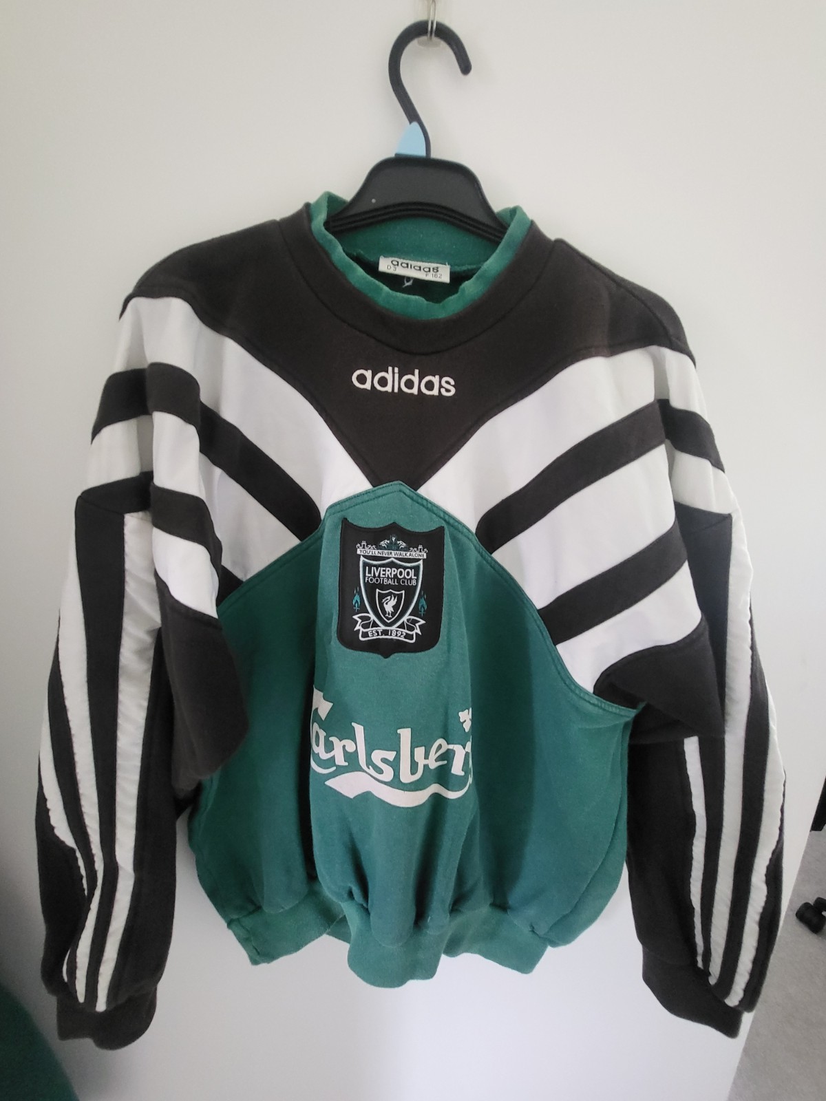 Liverpool Original Adidas Training Jumper 1995/96 34/36 (Small) for sale on Ebay
