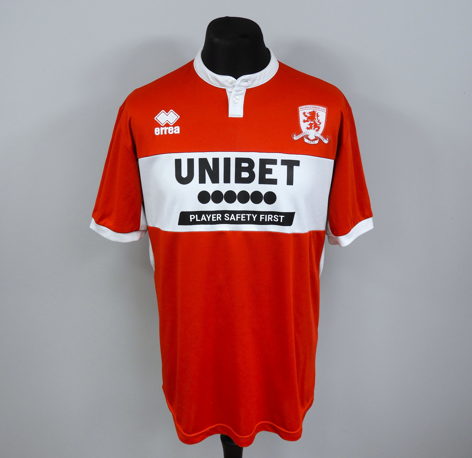 Middlesbrough Errea Shirt Jersey Camiseta Home 2022-23 Size XL for sale on Ebay