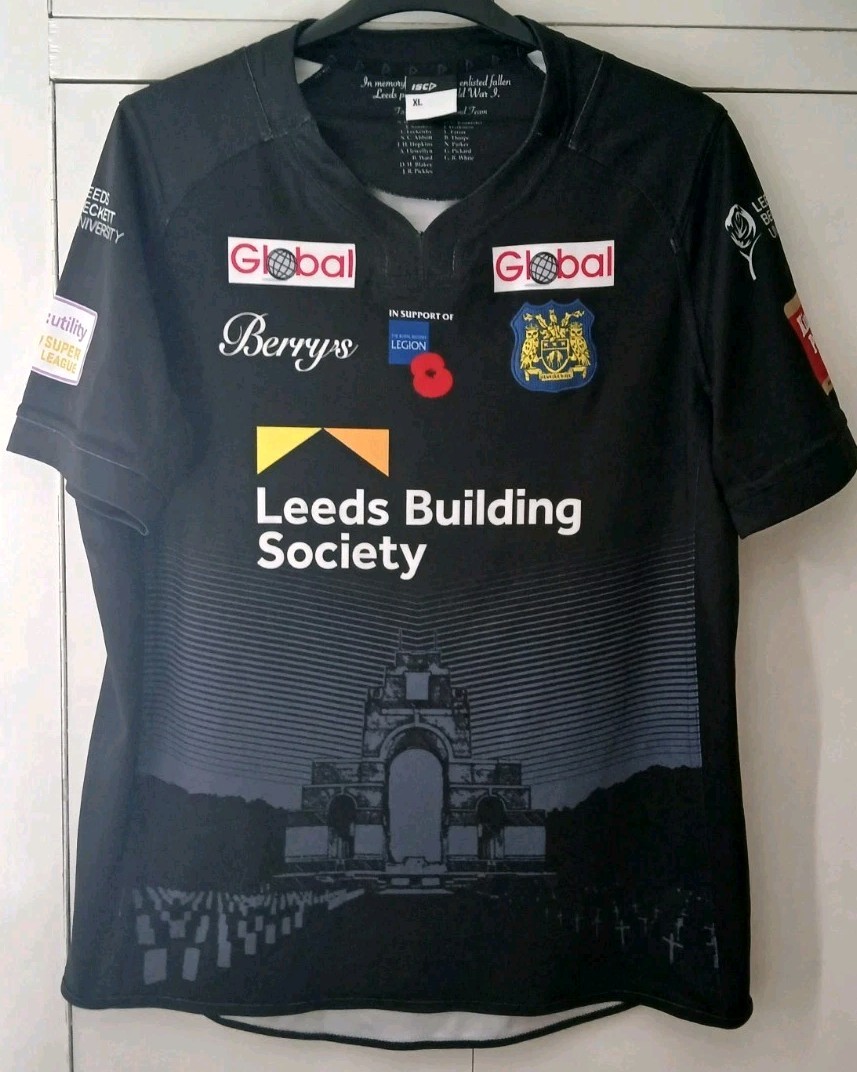 ISC Leeds Rhinos Heritage Shirt 2016 Size XL Adult 46