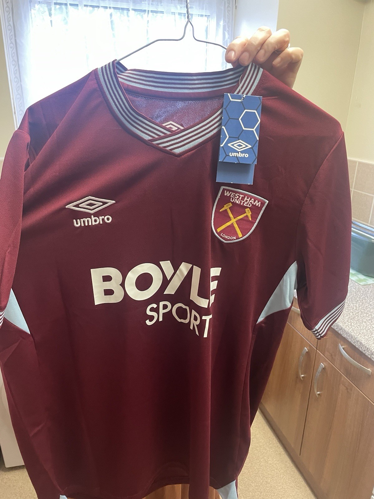 West Ham United 2025/26 Home Shirt for sale on Ebay