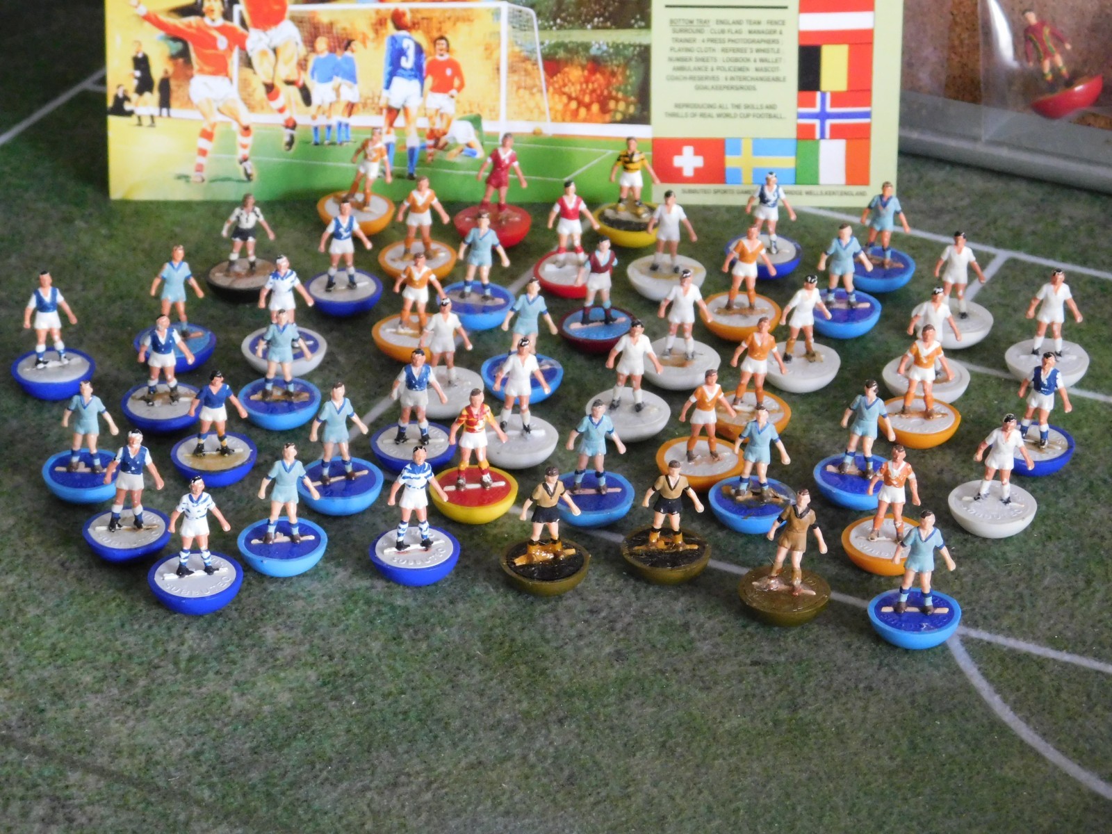 1960s VINTAGE SUBBUTEO - CLASSIC ORIGINAL JOB LOT of OHW SPARES.  ALL HAVE FAULT for sale on Ebay