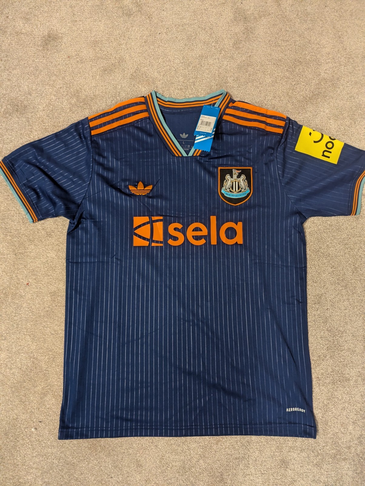 Newcastle United Third Shirt 2025/2026. New with tags Size Large Mens for sale on Ebay