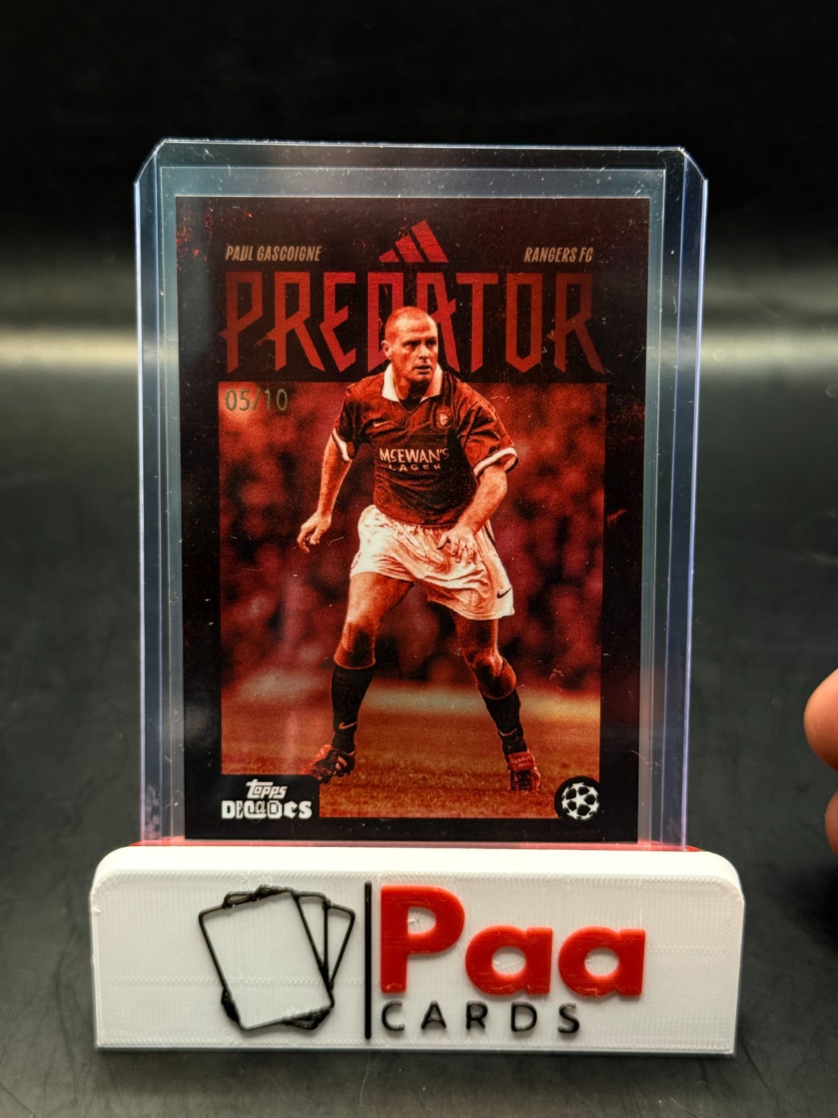 Topps Decades 24/25 - Rangers FC - Paul Gascoigne /10 for sale on Ebay