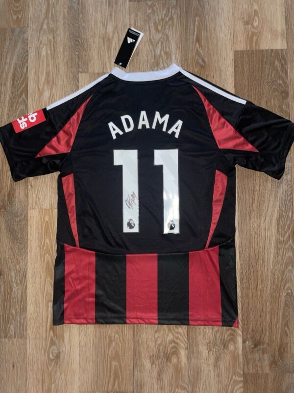 Adama Traoré signed shirt with Exact Photo Proof Fulham Jersey RARE Traore 24/25 for sale on Ebay
