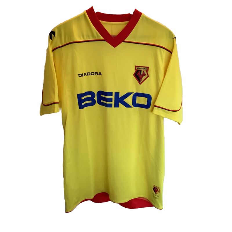 Watford FC 2008/09 Home Shirt Large for sale on Ebay