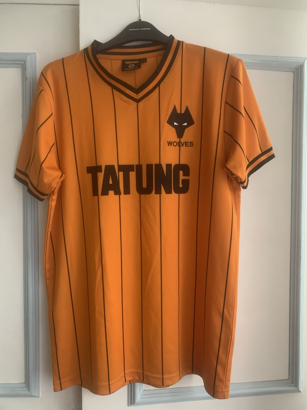 Wolverhampton Wanderers 1982 Tatung Home Shirt S + Wolves FC Hat for sale on Ebay