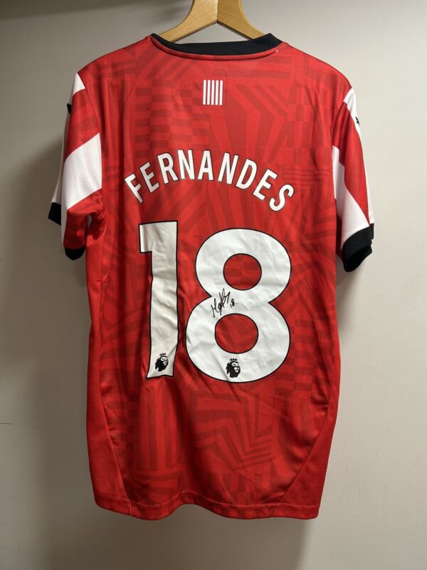 Mateus Fernandes Signed Southampton Shirt With COA for sale on Ebay