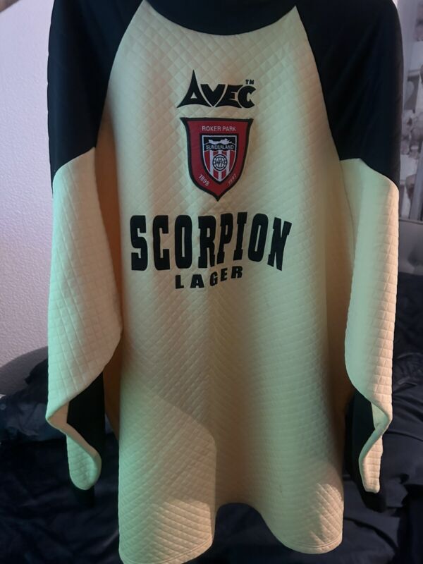 Sunderland Goalkeeper GK Football Shirt, 1996-1997, XL Adult  for sale on Ebay