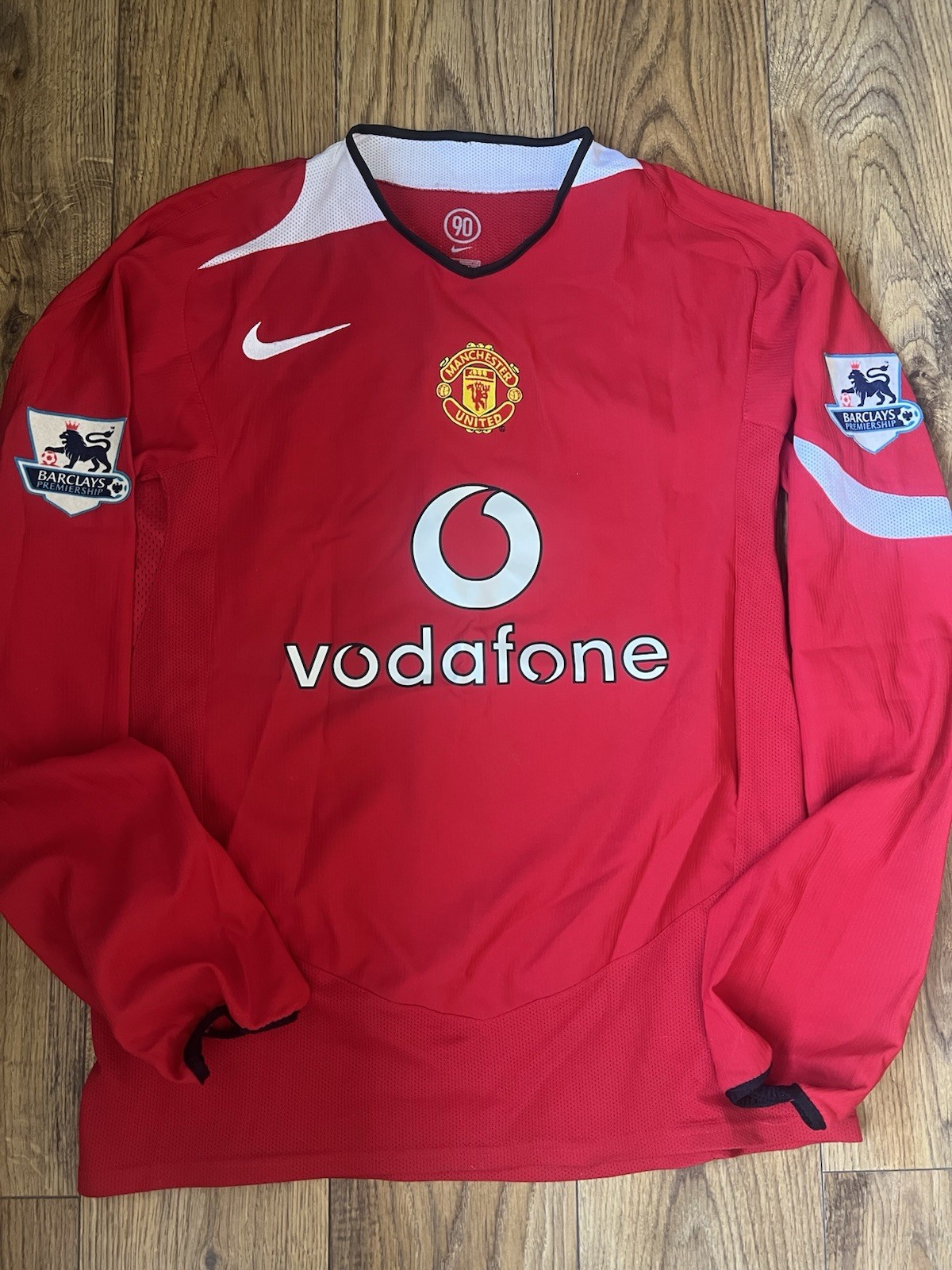 Authentic Nike Manchester United Home Shirt 2005-06 Ronaldo 7 for sale on Ebay