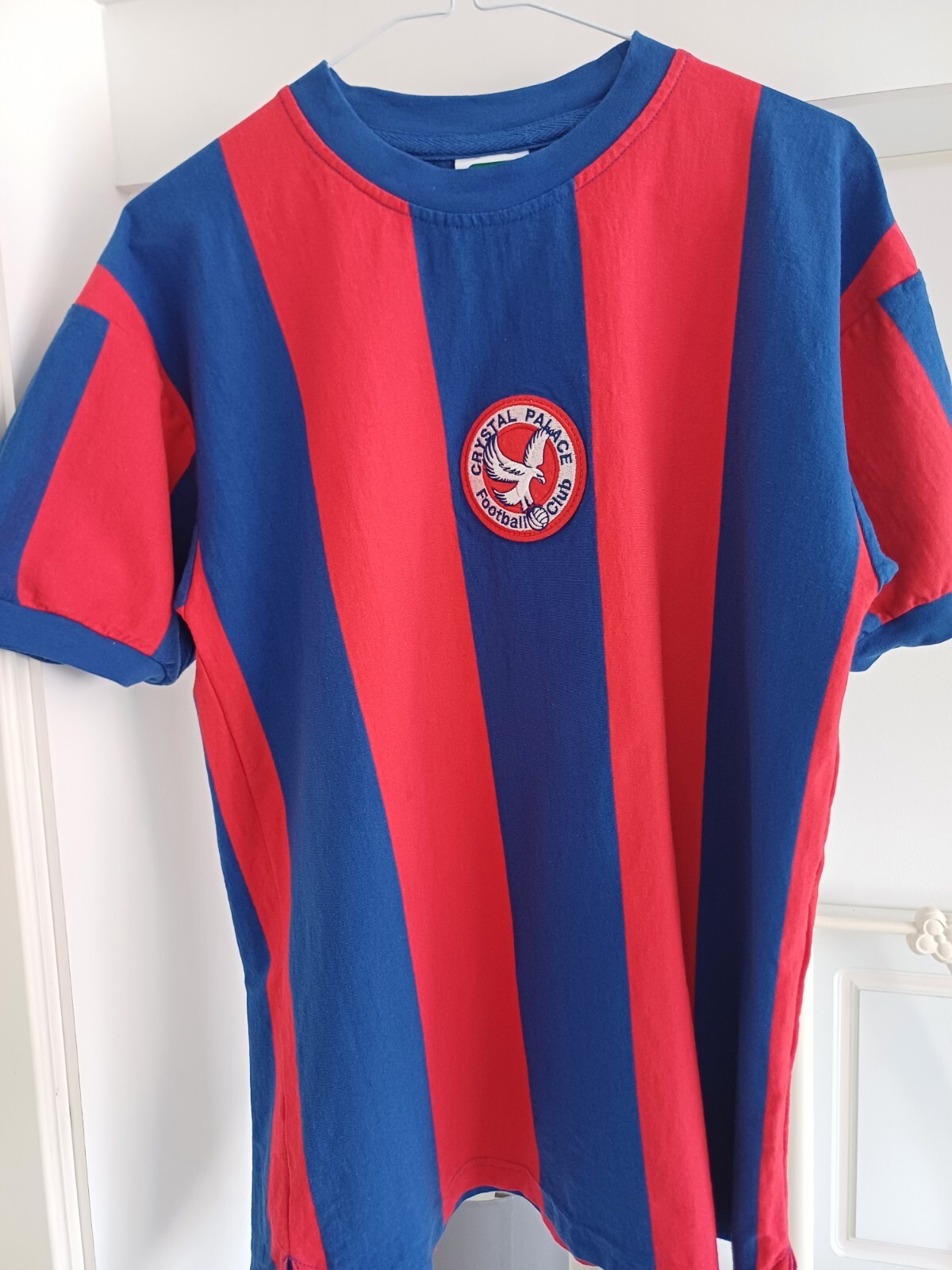 Crystal Palace FC -  100% Cotton Retro Football Shirt 1973-74 (medium) for sale on Ebay