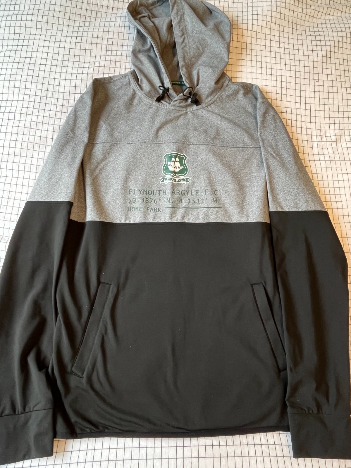 Plymouth Argyle Mens Hoodie - Medium for sale on Ebay
