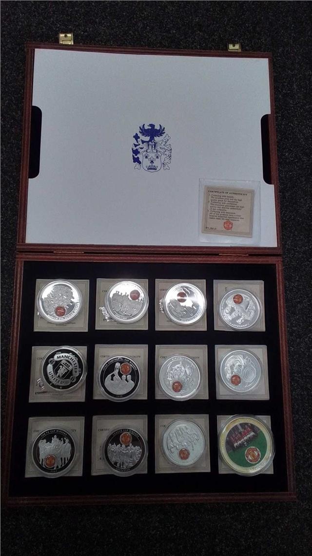 Manchester United greatest victories and greatest teams box set for sale on Ebay
