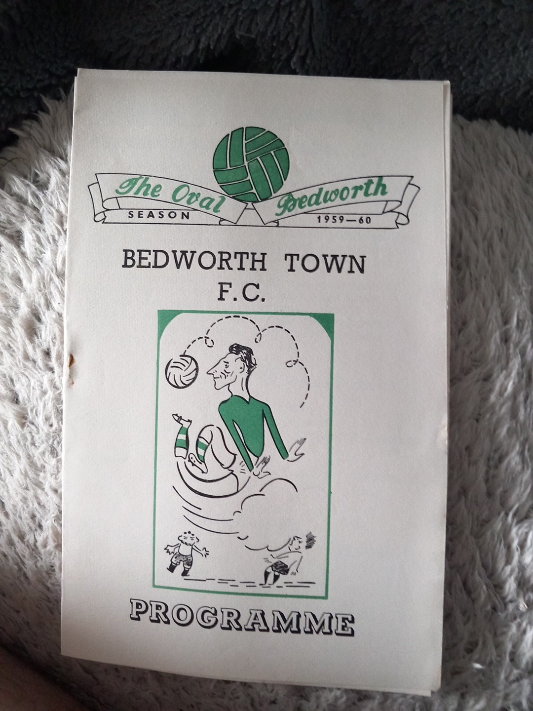 59-60 BEDWORTH TOWN V WBA A  WEST BROMWICH ALBION for sale on Ebay