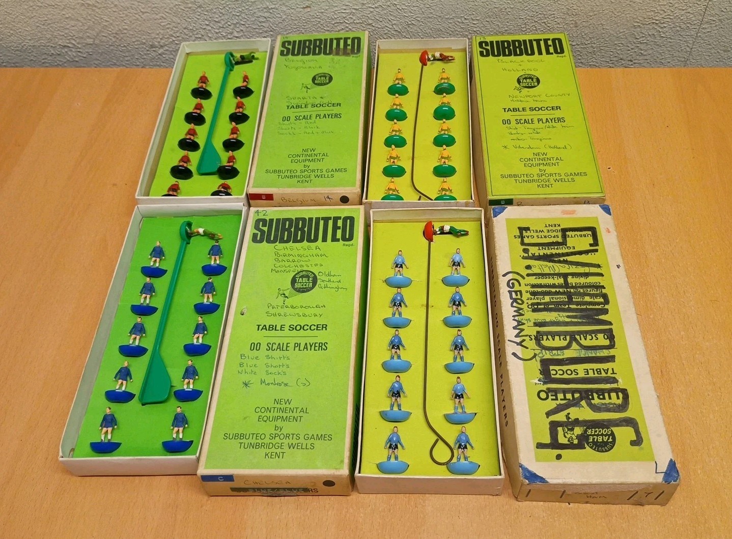 SMALL JOB LOT SUBBUTEO AS SHOWN - WORN/MARKED BOXES for sale on Ebay