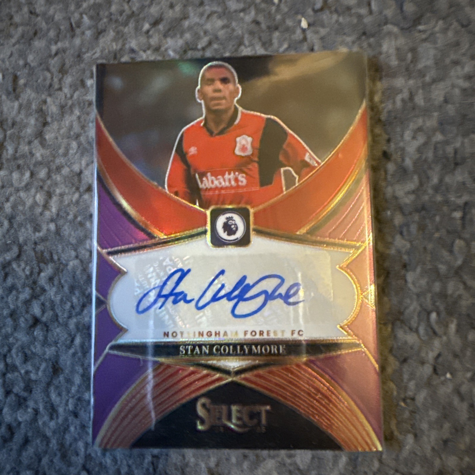 Panini Select Premier League 24/25 Nottingham Forest Stan Collymore Auto - 44/49 for sale on Ebay