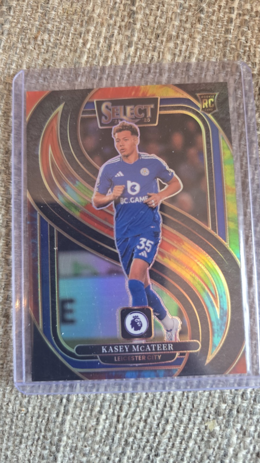 Leicester City Bundle With 3 X Numbered Cards for sale on Ebay