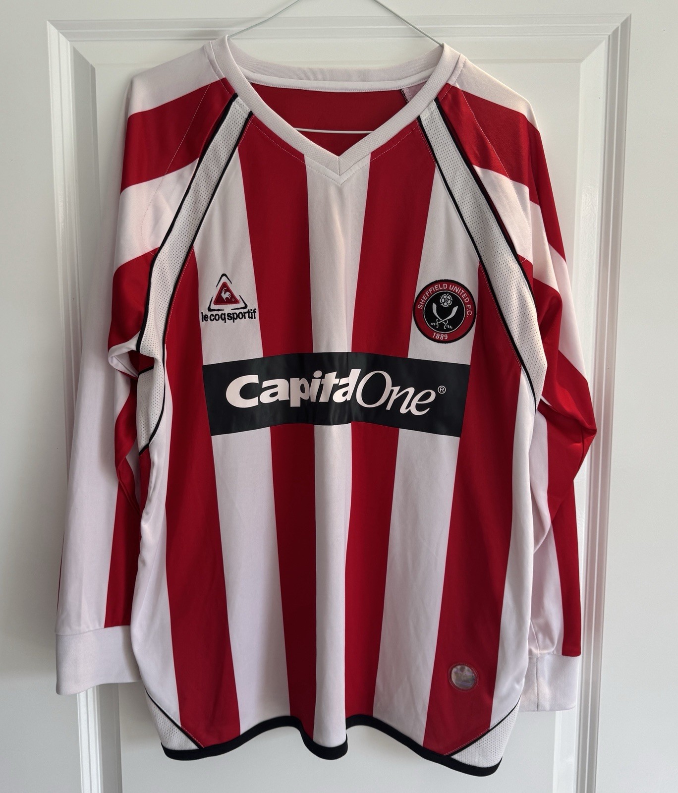 Sheffield United home long sleeved football shirt 2006/2007 - Le Coq Sportif for sale on Ebay
