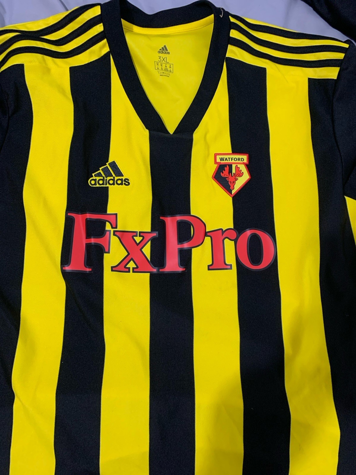 Adidas Watford 2018/19 18/19 Home Football Shirt 3XL  for sale on Ebay