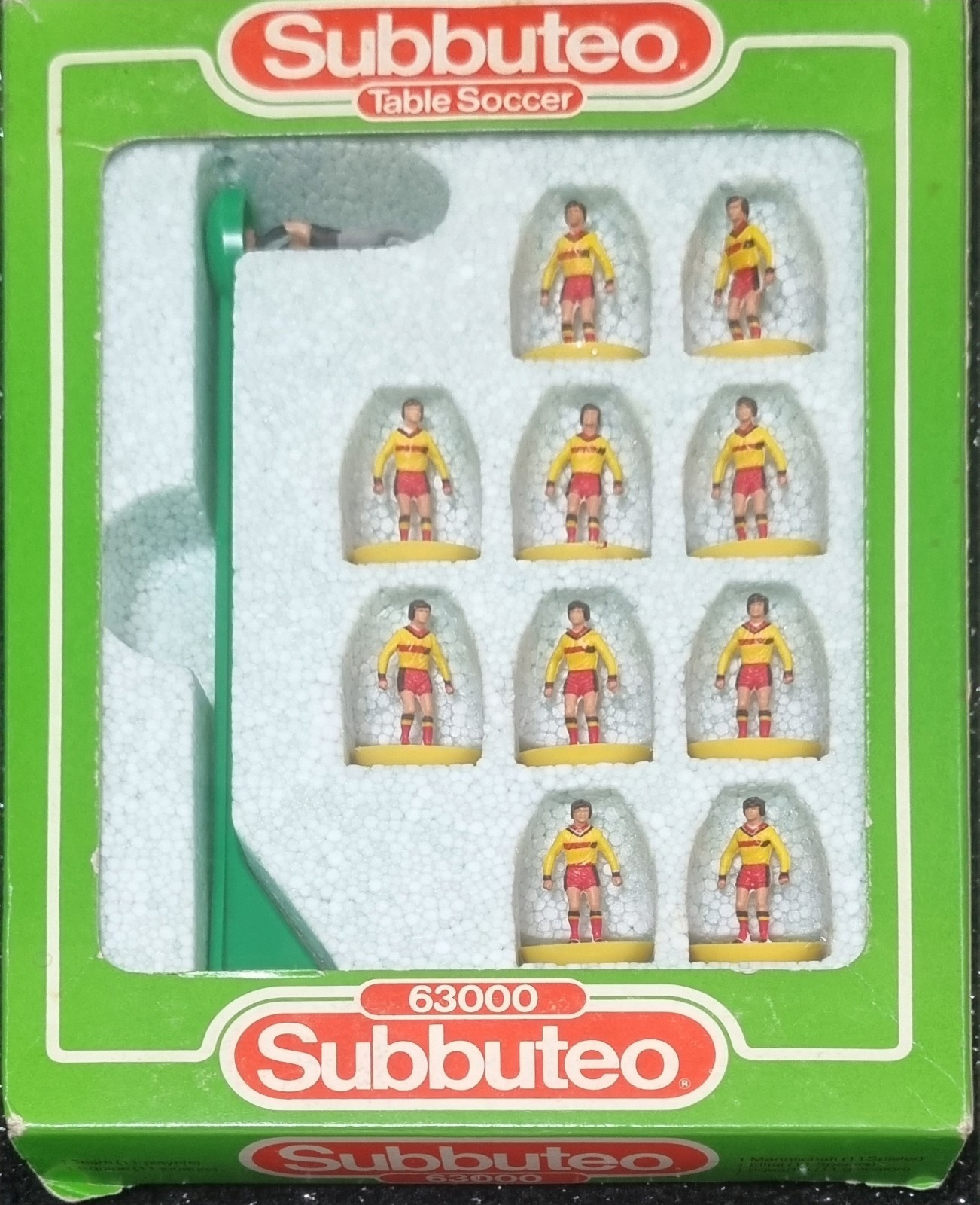 Subbuteo LW Team 63000 - Watford / Partick Thistle- Label Ref 620 for sale on Ebay