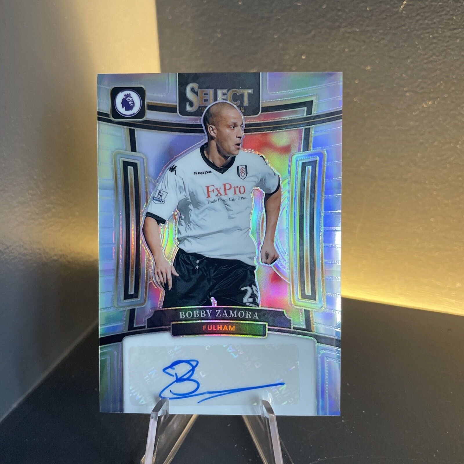 Panini Select - Premier League - Bobby Zamora Auto - Fulham Fc - 23/24 signed  for sale on Ebay