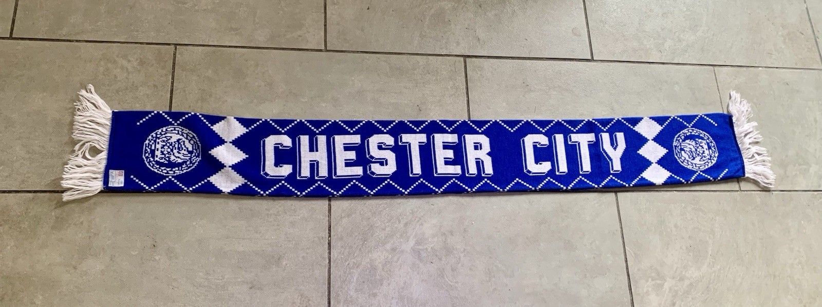 Chester City FC Retro Scarf for sale on Ebay