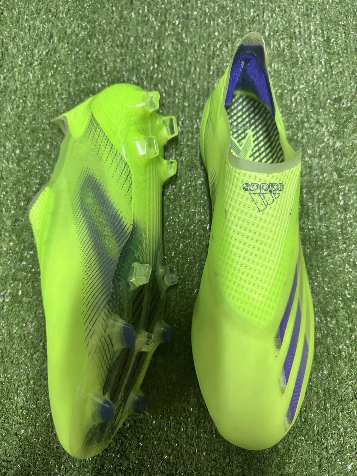 NEW Adidas Ghosted + FG Football Boots UK 8.5 US 9 Firm Ground Laceless for sale on Ebay