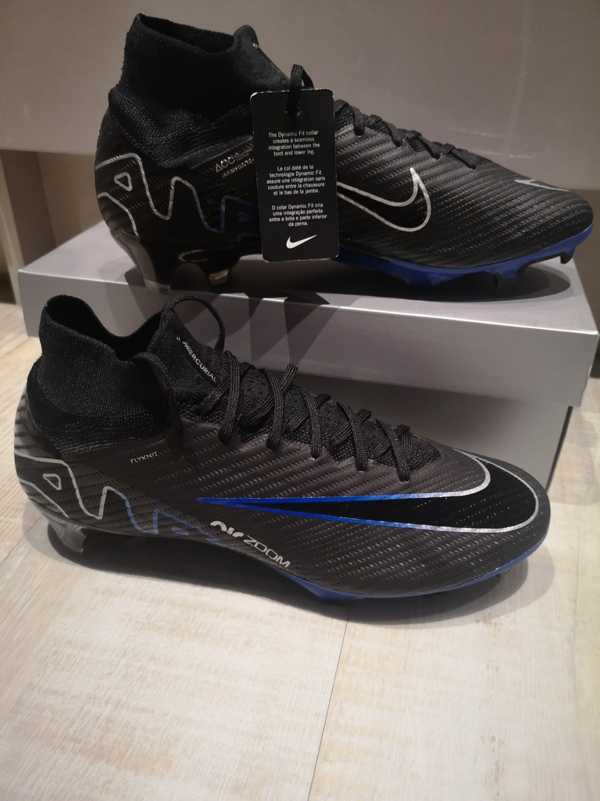 Nike Air Zoom Superfly 9 Elite FG Football Boots UK Size 8.5 DJ4977 040 BNIB for sale on Ebay