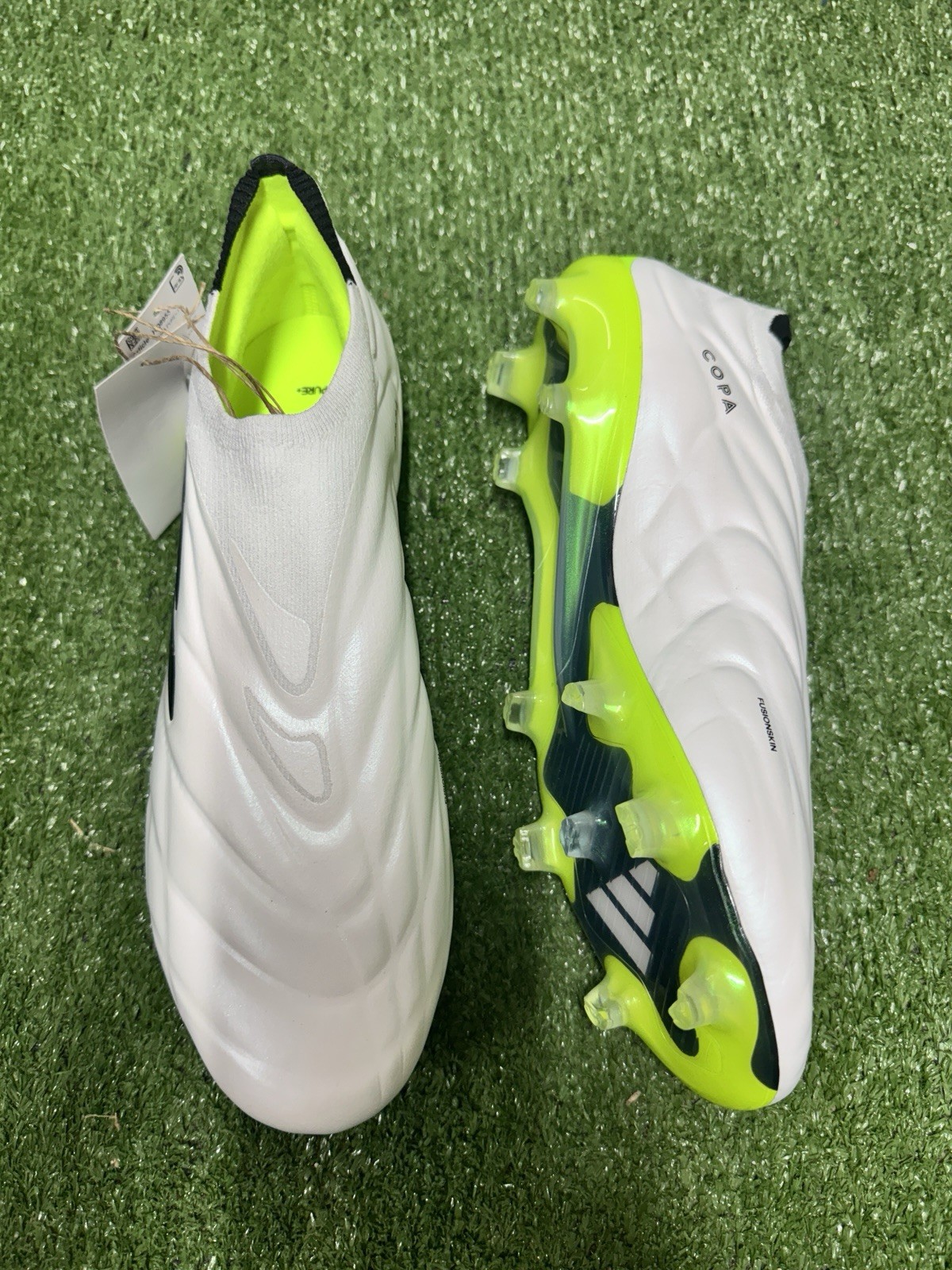NEW Adidas Copa Pure + FG Football Boots UK 8.5 US 9 Firm Ground Laceless for sale on Ebay