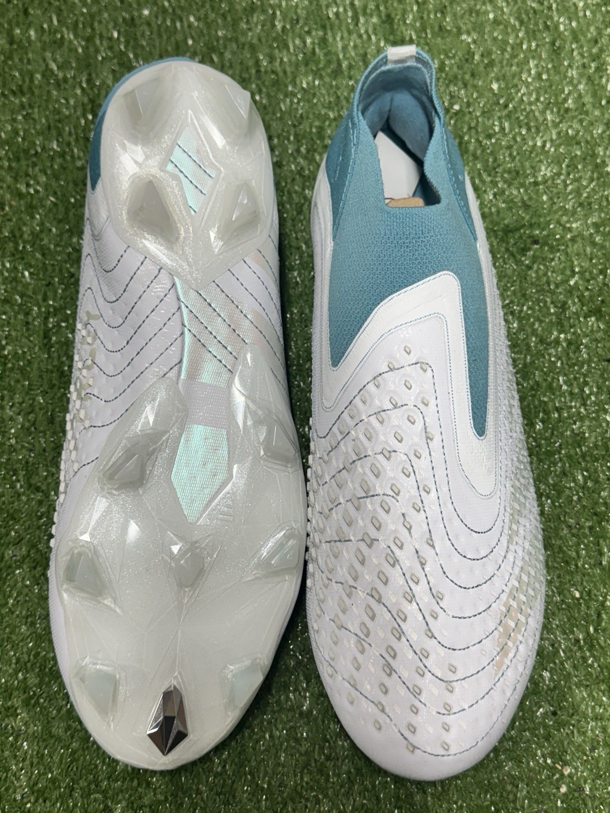 NEW Adidas Predator + Accuracy Parsley FG Football Boots UK 10.5 US 11 Laceless for sale on Ebay