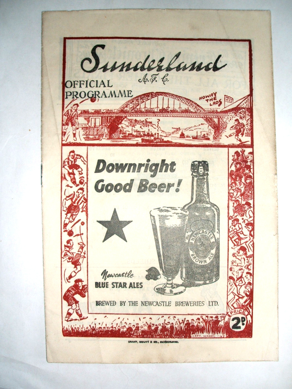 SUNDERLAND (RES)  V  NORTH SHIELDS 06-03-1948 for sale on Ebay