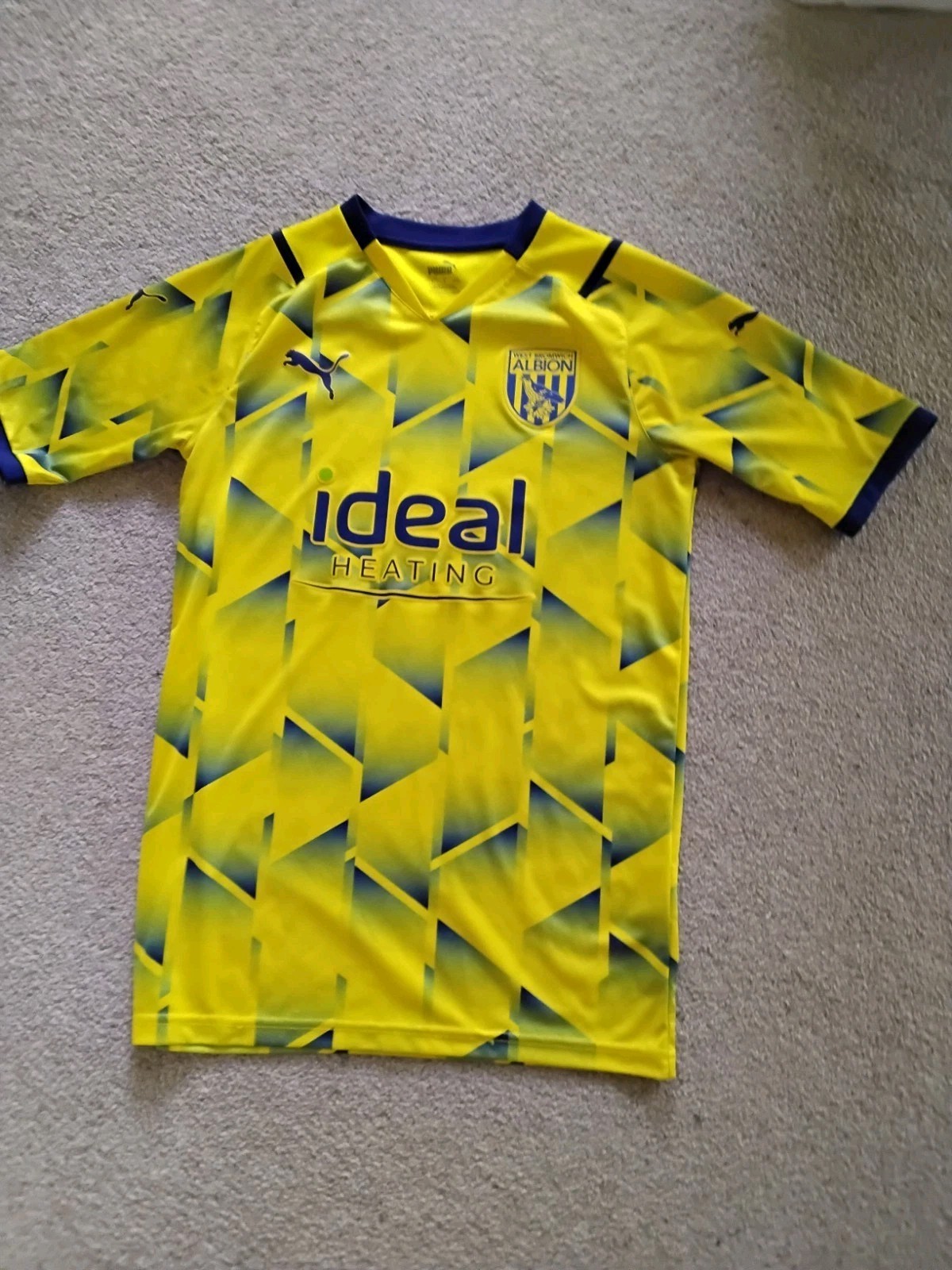 West Bromwich Albion Away Shirt Size S. for sale on Ebay