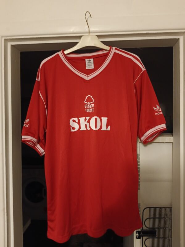 Nottingham Forest Home Shirt Skol 1984-86 L for sale on Ebay