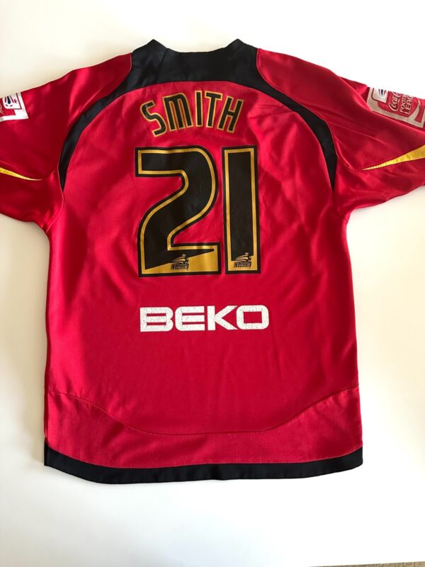 Watford FC Official 2007/2009 Away Shirt Diadora M #21 Tommy Smith for sale on Ebay